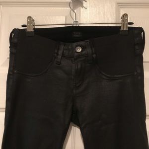 Citizens of Humanity Racer Shiny Black Skinny Jean